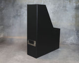Tidsskriftskassette karton sort A4