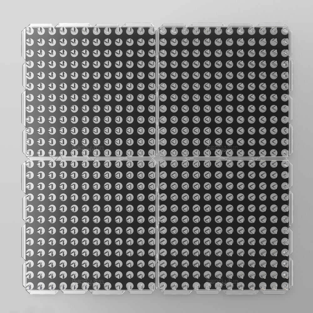 Beady Perleplade 6x6cm 4-pak