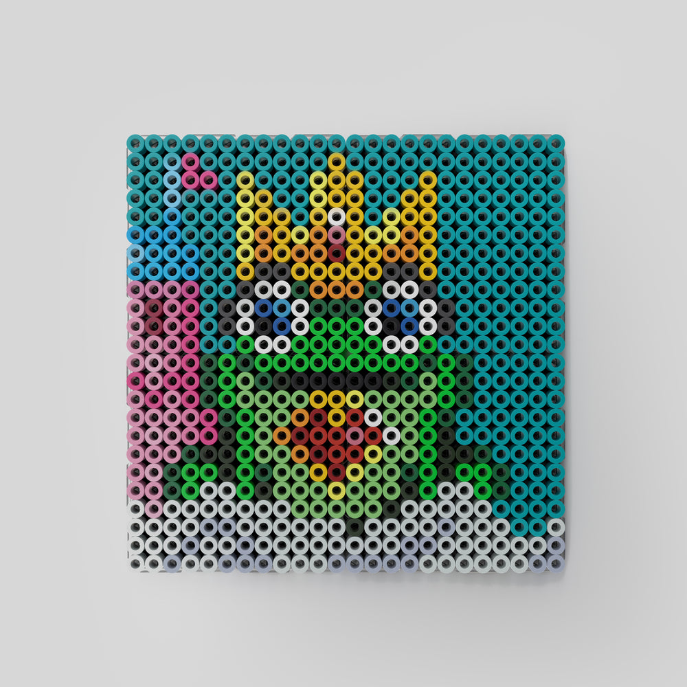 Beady Perleplade 6x6cm 4-pak