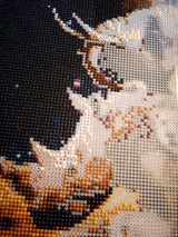 Diamond Art lærred vilde dyr 40x50 cm