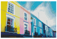 Diamond Art lærred huse 20x30 cm