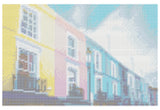 Diamond Art lærred huse 20x30 cm