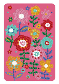 Diamond Art blomster forskellige farver 10x15 cm