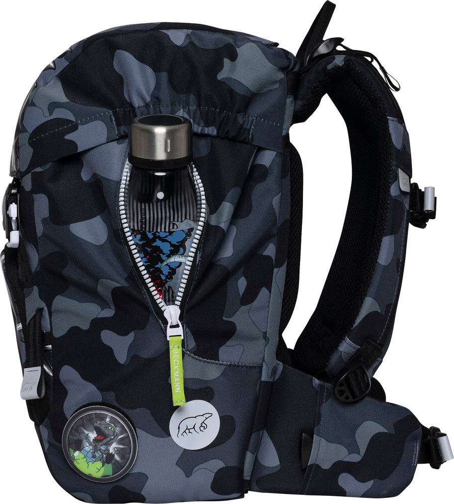 Skoletaske Beckmann classic camo rex 22 liter