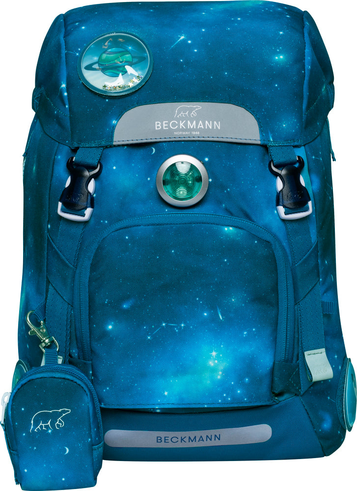 Skoletaske Beckmann Classic Galaxy 22 liter