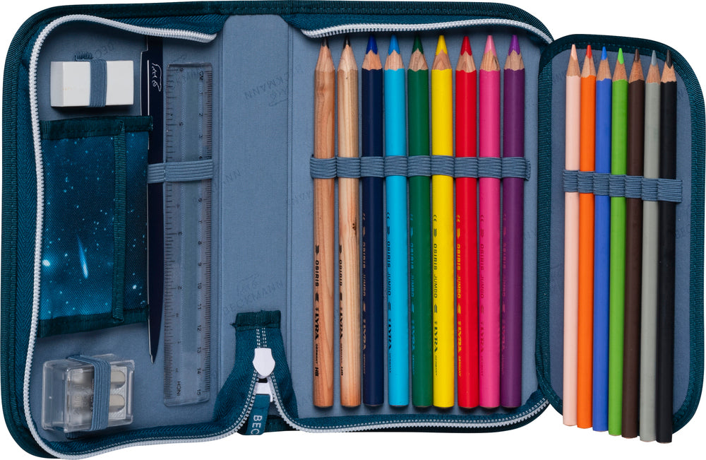 Penalhus Beckmann onezip ninja master m/indhold