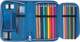 Penalhus Beckmann Onezip Galaxy m/indhold