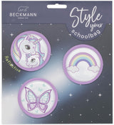 Klettis Beckmann pink 4 stk velcro tilbehør