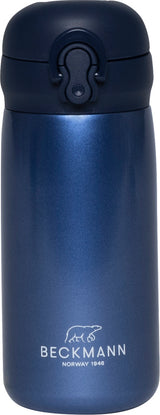 Termokrus Beckmann blå 320 ml m/låsemekanisme