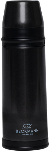 Termoflaske Beckmann sort 400 ml m/låsemekanisme