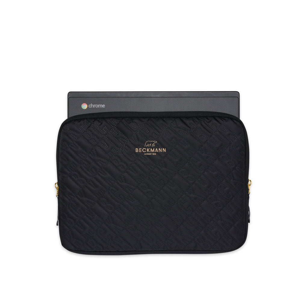 Sleeve pc cover Beckmann black/gold 23x32 cm medium