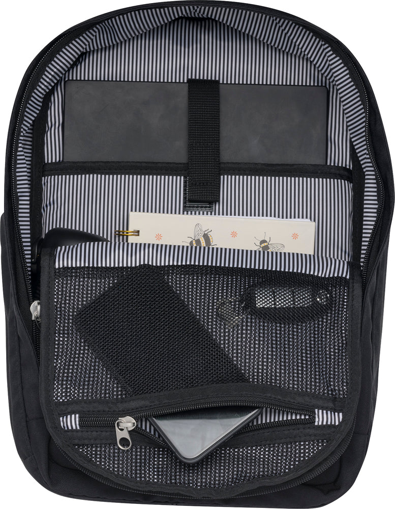 Rygsæk Beckmann city light black 20 liter