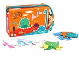 Little Bright Ones - 3 Dinosaurer Puslespil