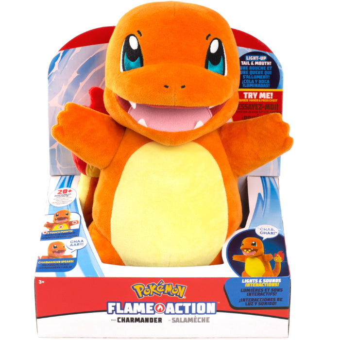 Pokémon flame action charmander