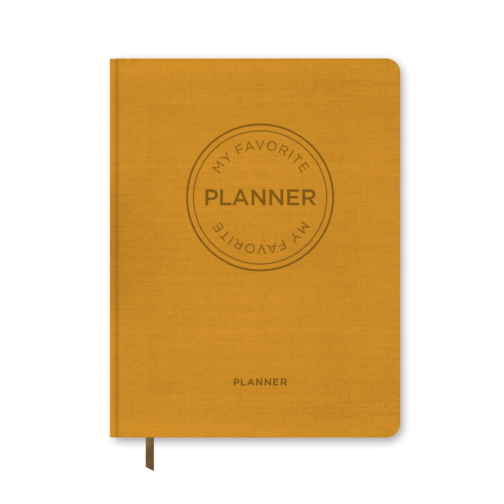 MY FAVORITE PLANNER Udateret / Karrygul