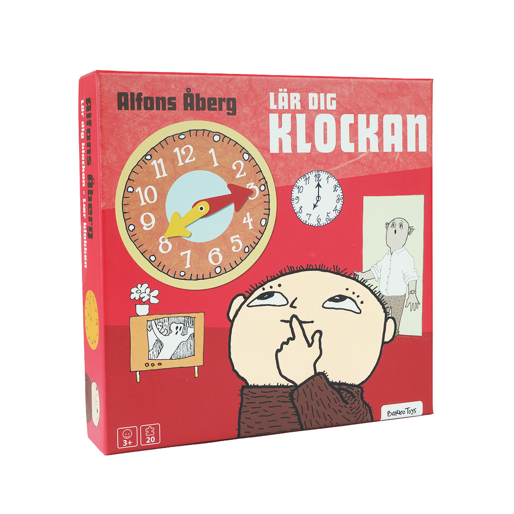 Alfons Åberg Lær klokken
