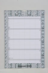 SKOLEFAMILIEKALENDER 2021/22 A3 SMILEY