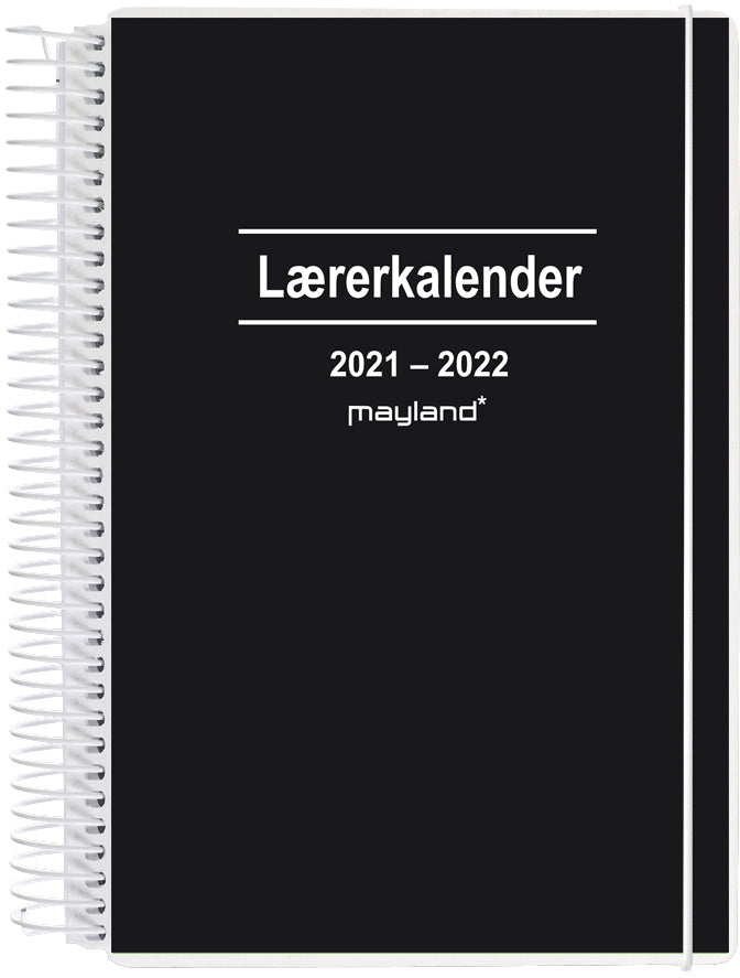 LÆRERKALENDER 21/22 MAYLAND 2I1 A5 UGE HØJFORMAT