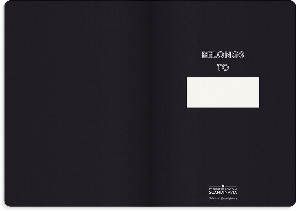 NOTESBOG DELUXE A5 BLACK
