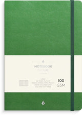 NOTESBOG DELUXE A5 GREEN