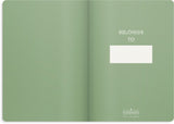 NOTESBOG DELUXE A5 GREEN