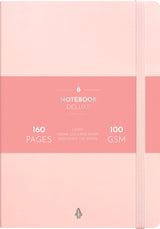 Notesbog deluxe A5 pink