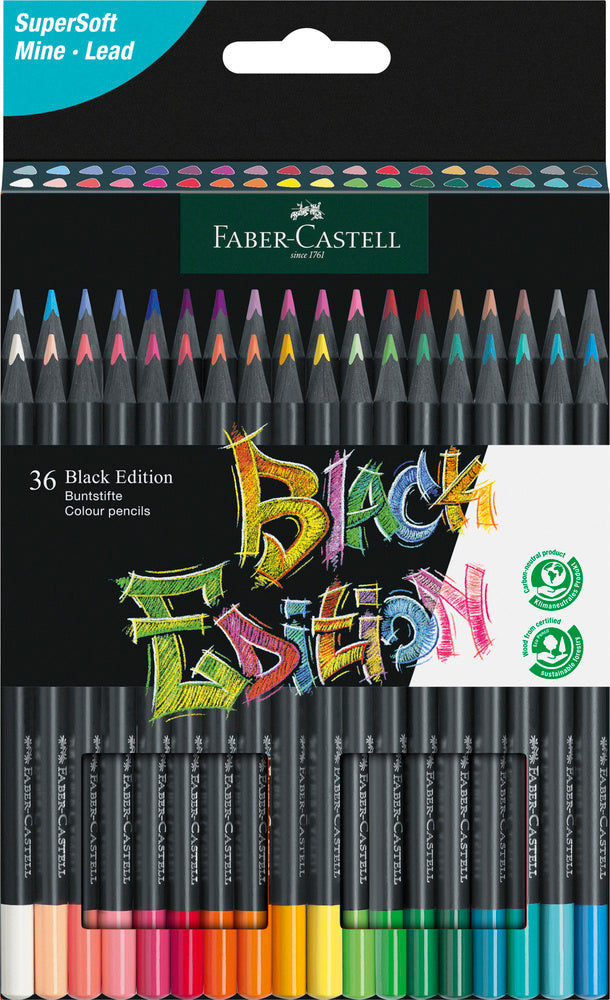 Farveblyant black edition Faber-Castell
