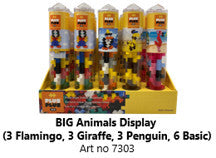 Plus-Plus big animal tubes asst