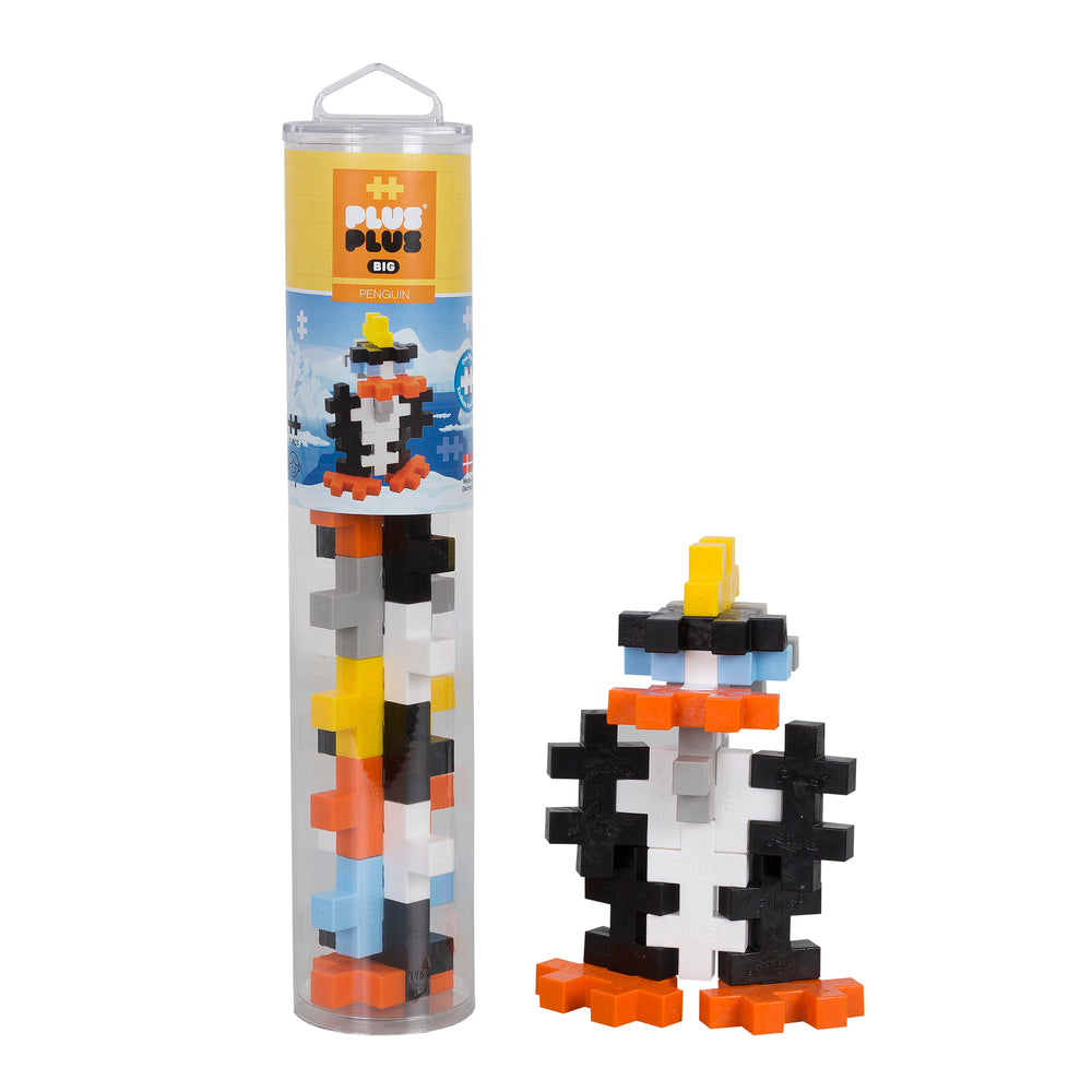 PLUS-PLUS BIG 15 STK TUBE PINGVIN