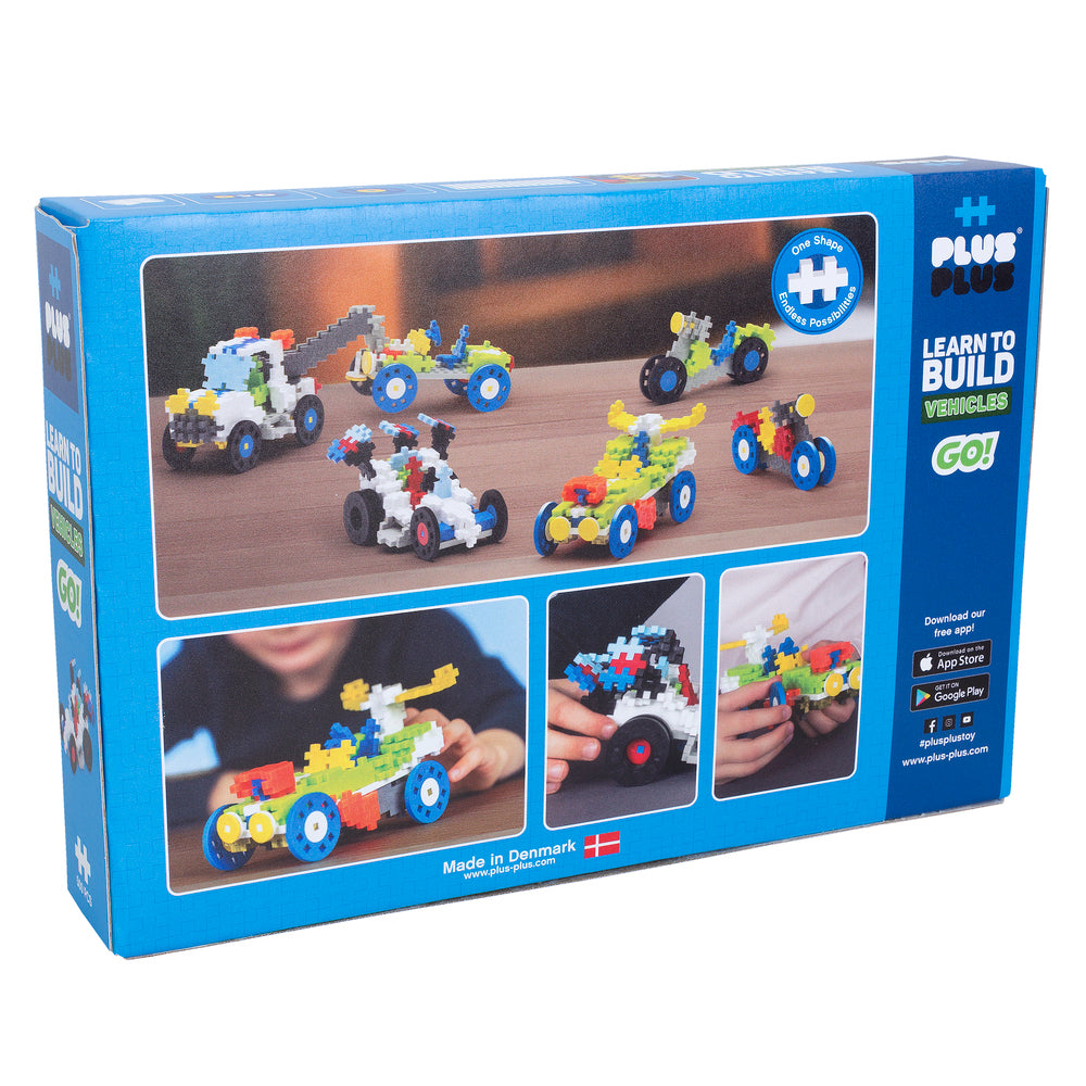 Plus-Plus LEARN TO BUILD GO! VEHICLES