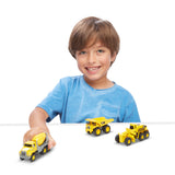 CAT Die Cast 3 Pack - Concrete Mixer, Dump Truck, & Grader.
