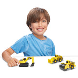 CAT Die Cast 3 Pack Front Loader, Excavator, & Steam Roller