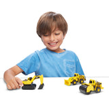 CAT Die Cast 3 Pack Front Loader, Excavator, & Steam Roller