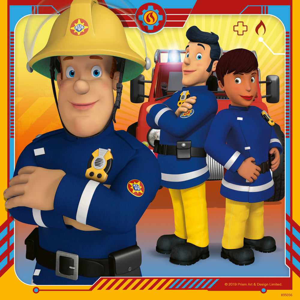 Puslespil Fireman Sam to the rescue! 3x49 brikker
