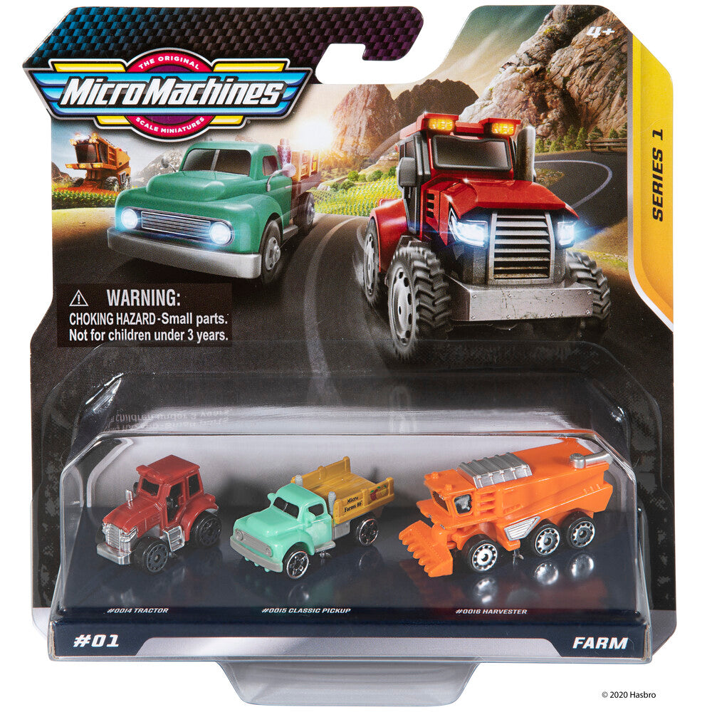 Micro Machines Starter Pack Asst