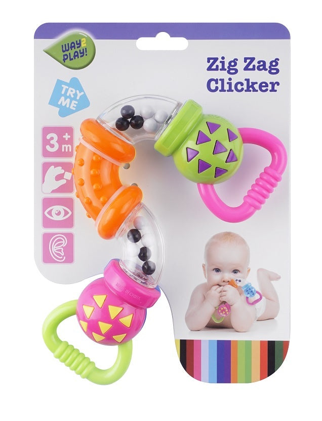 Zig zag clicker rangle