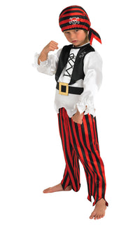 Piratdreng dragt str. 7-8 år