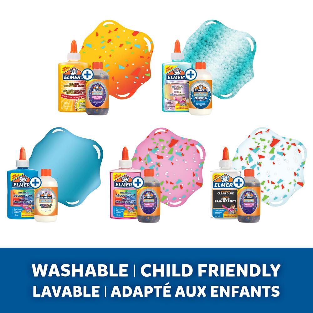 Elmers celebration slime kit