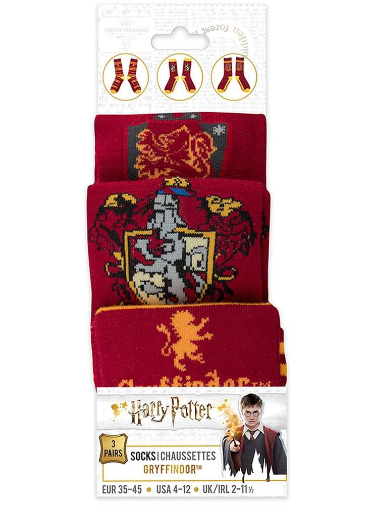 Strømper Gryffindor 3-pak