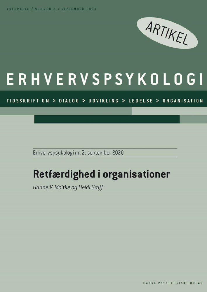 Retfærdighed i organisationer