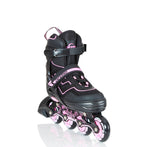 Inferno inliner rulleskøjte pink justerbar 35-38