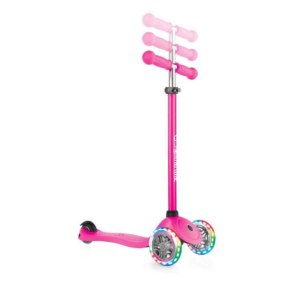 Globber Primo Lights Neon Pink