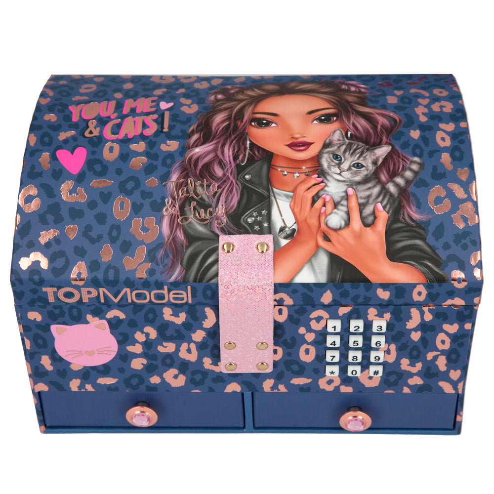 TOPModel Smykkeskrin m/kode & musik LEO LOVE