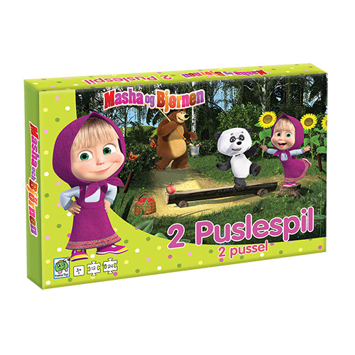 Masha og Bjørnen 2-Puslespil