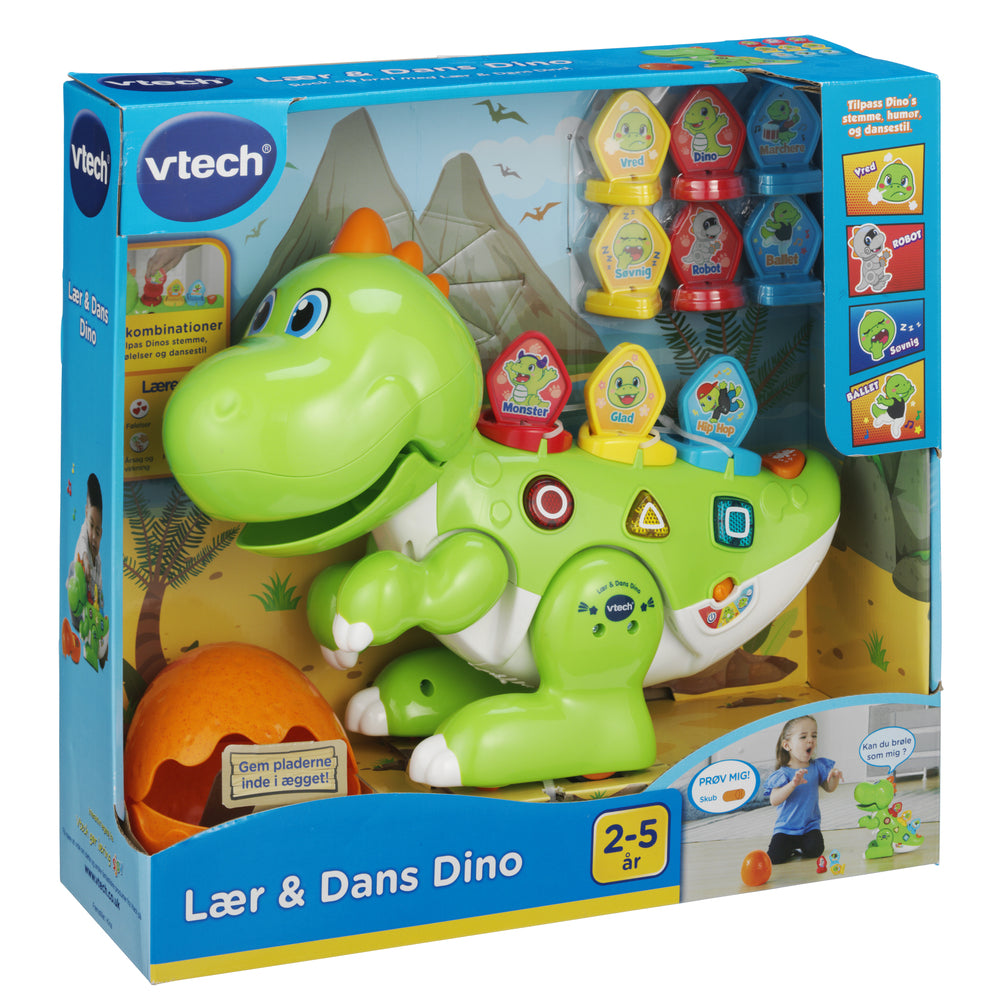 Vtech Baby Lær & Dans Dino