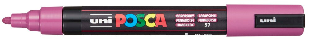 Paintmarker Uni Posca Pc-5M Hindbær Rød