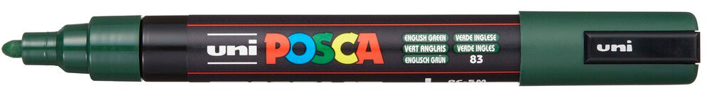 Paintmarker Uni Posca Pc-5M Engelsk Grøn