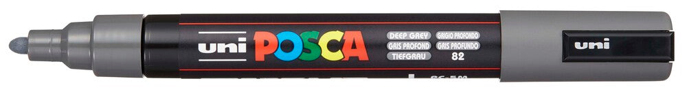 Paintmarker Uni Posca Pc-5M Dyb Grå