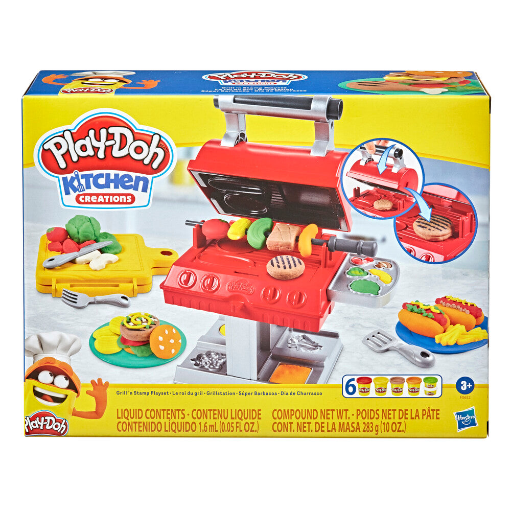 Grill n stamp playset