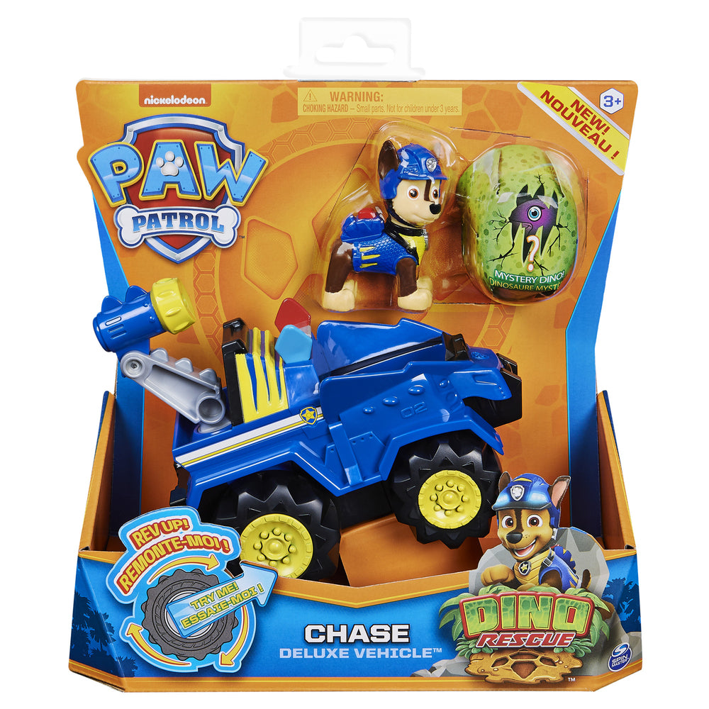 Paw Patrol Dino Deluxe Themed Vehicles asst